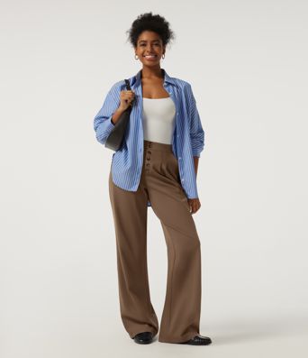Halara Flex™ DayStretch Mid Rise Straight Leg Work Pants with Pockets Halara Flex™ DayStretch Mid Rise Straight Leg Work Pants with Pockets