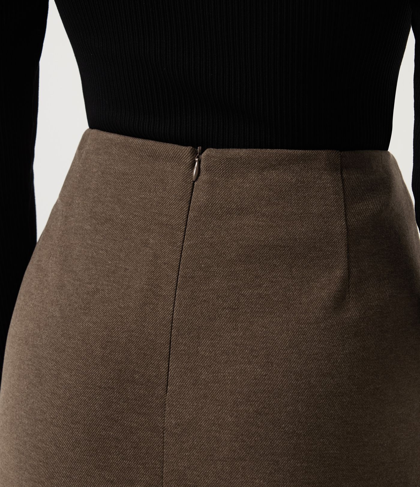 High Waisted Midi Work Pencil Skirt High Waisted Midi Work Pencil Skirt