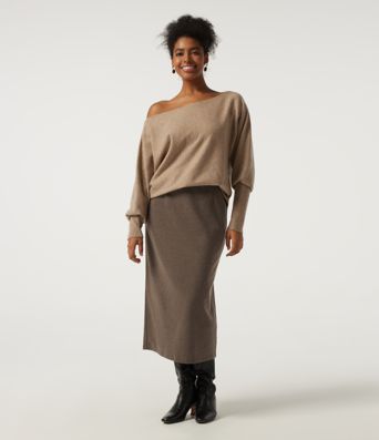 High Waisted Midi Work Pencil Skirt High Waisted Midi Work Pencil Skirt
