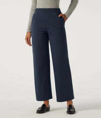 Halara Flex™ DayStretch Mid Rise Tapered Work Pants with Pockets