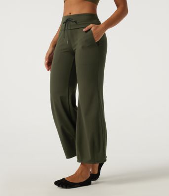 DayStretch Mid Rise Drawstring Workout Pants with Pockets DayStretch Mid Rise Drawstring Workout Pants with Pockets