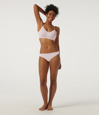 V Neck Adjustable Buckle Casual Bra