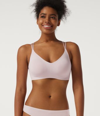 V Neck Adjustable Buckle Casual Bra