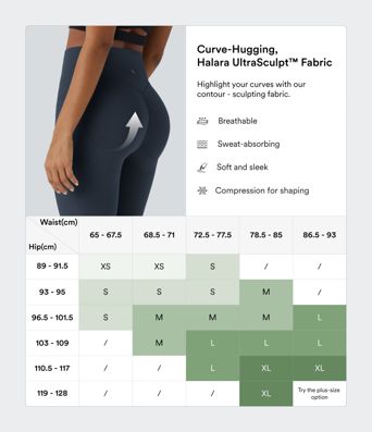 Legging d'entraînement gainant galbant taille haute avec effet scrunch et poches Halara UltraSculpt™