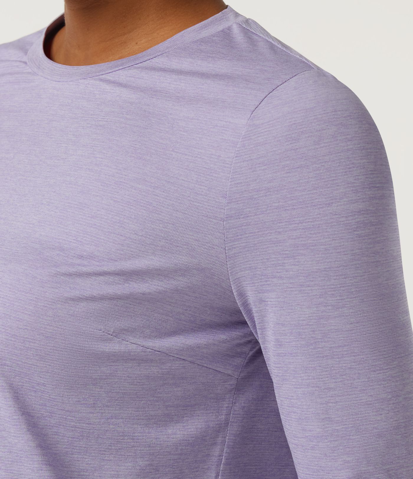 Round Neck Long Sleeve Quick Dry Yoga Top