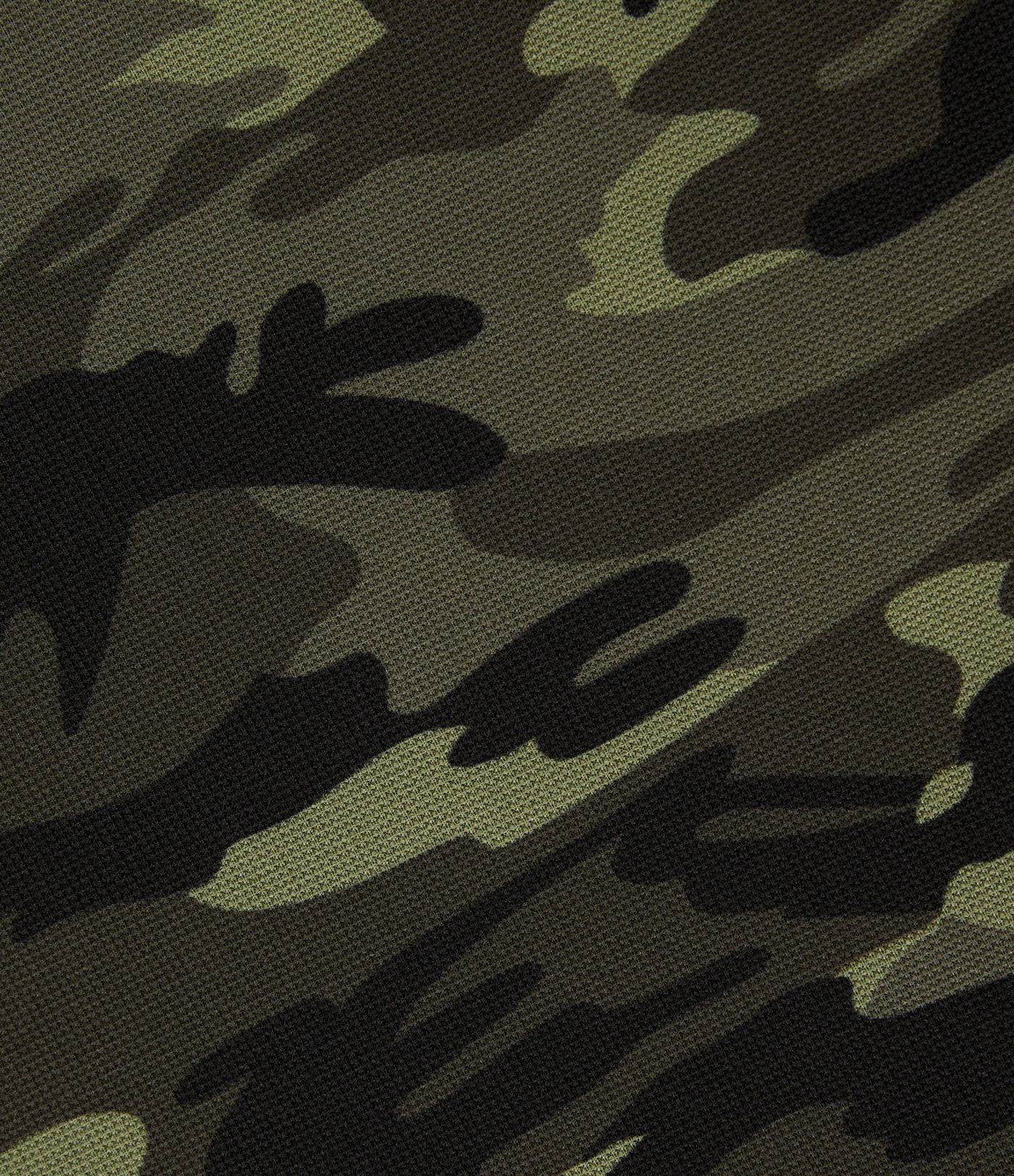 Mid Rise Baggy Drawstring Camo Waffle Casual Pants with Pockets