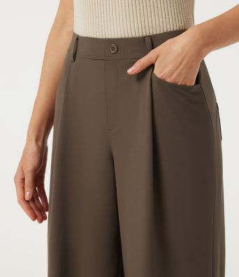 Halara DayStretch™ Mid Rise Baggy Work Pants with Pockets