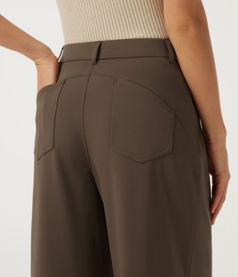 Halara DayStretch™ Mid Rise Baggy Work Pants with Pockets
