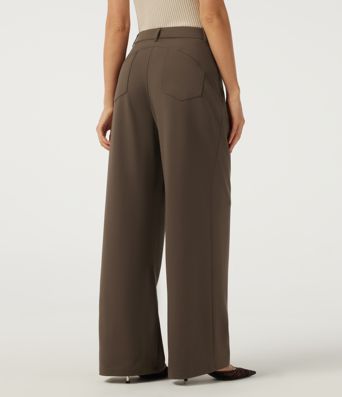 Halara DayStretch™ Mid Rise Baggy Work Pants with Pockets