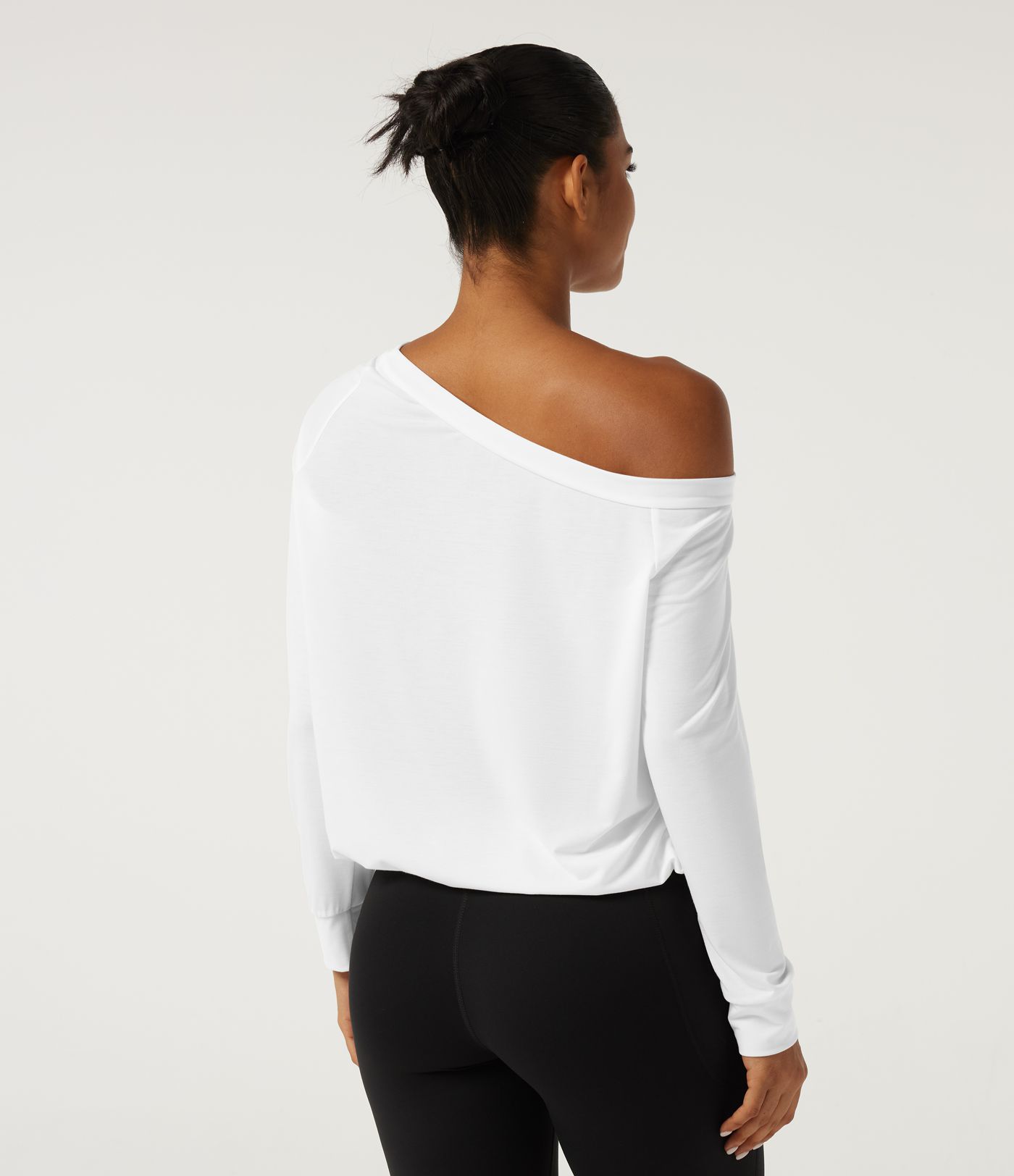 One Shoulder Long Sleeve Ruched Quick Dry Yoga Sports Top One Shoulder Long Sleeve Ruched Quick Dry Yoga Sports Top