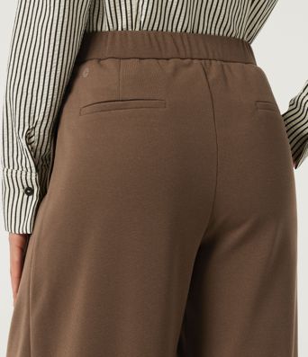 Halara Flex™ High Waisted Barrel Leg Waffle Work Pants with Pockets