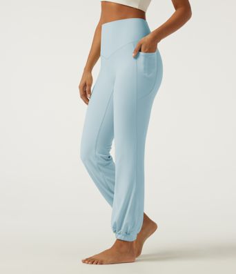 SoftlyZero™ High Waisted Tummy Control Dance Joggers with Pockets SoftlyZero™ High Waisted Tummy Control Dance Joggers with Pockets