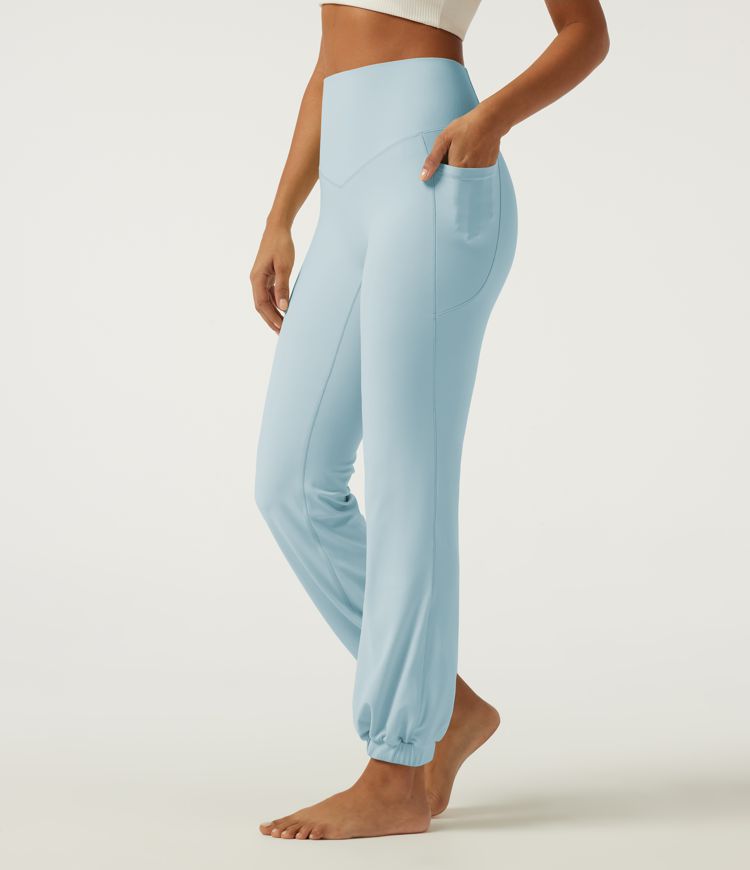 SoftlyZero™ High Waisted Tummy Control Dance Joggers with Pockets SoftlyZero™ High Waisted Tummy Control Dance Joggers with Pockets