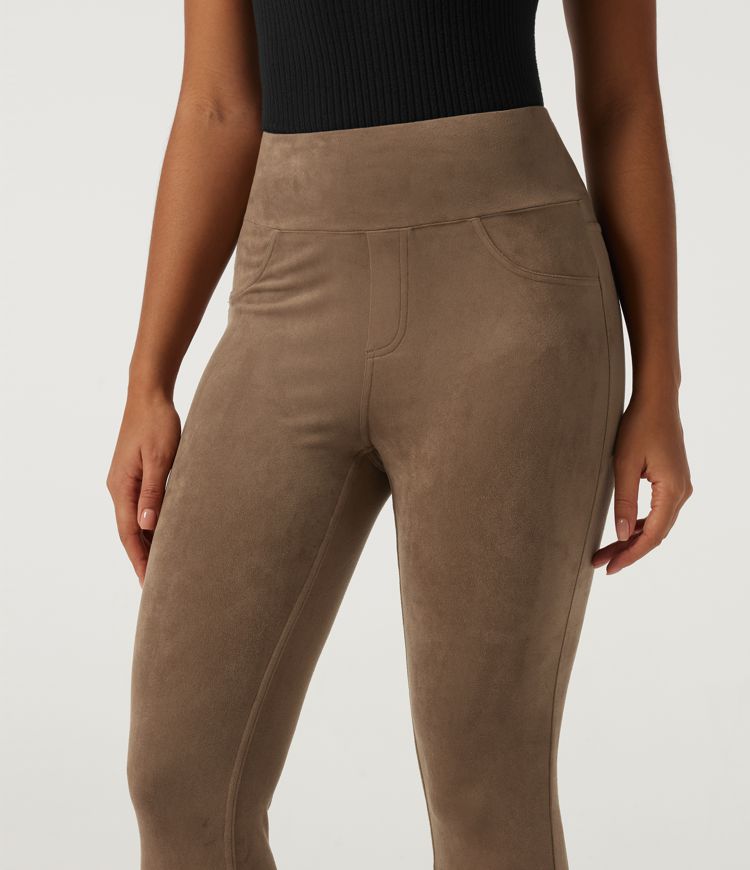 High Waisted Skinny Casual Leggings with Pockets