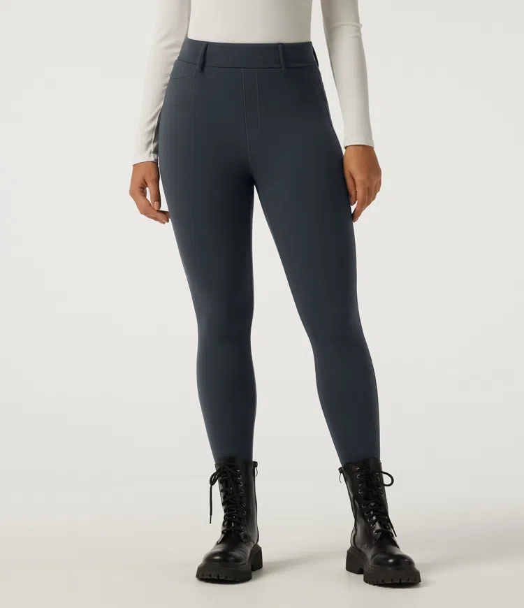 Halara UltraSculpt™ Extra Heat - Lässige Leggings mit hohem Bund und Gesäßtaschen - skinny fit