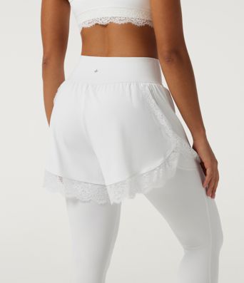 SoftlyZero™ Airy High Waisted Tummy Control Skinny Contrast Lace InstantCool Dance Leggings with Pockets SoftlyZero™ Airy High Waisted Tummy Control Skinny Contrast Lace InstantCool Dance Leggings with Pockets