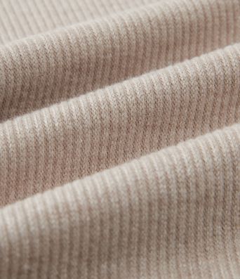 Ribbed High Neck Batwing Long Sleeve Casual Top