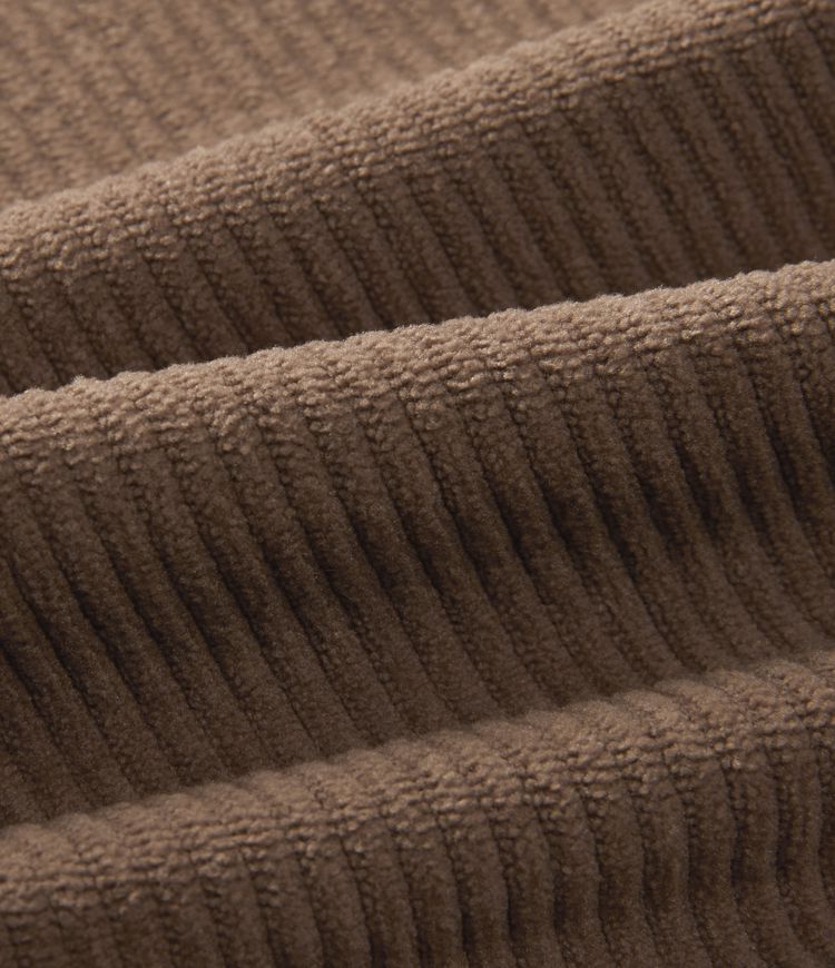 High Waisted Straight Leg Work Corduroy Pants with Pockets