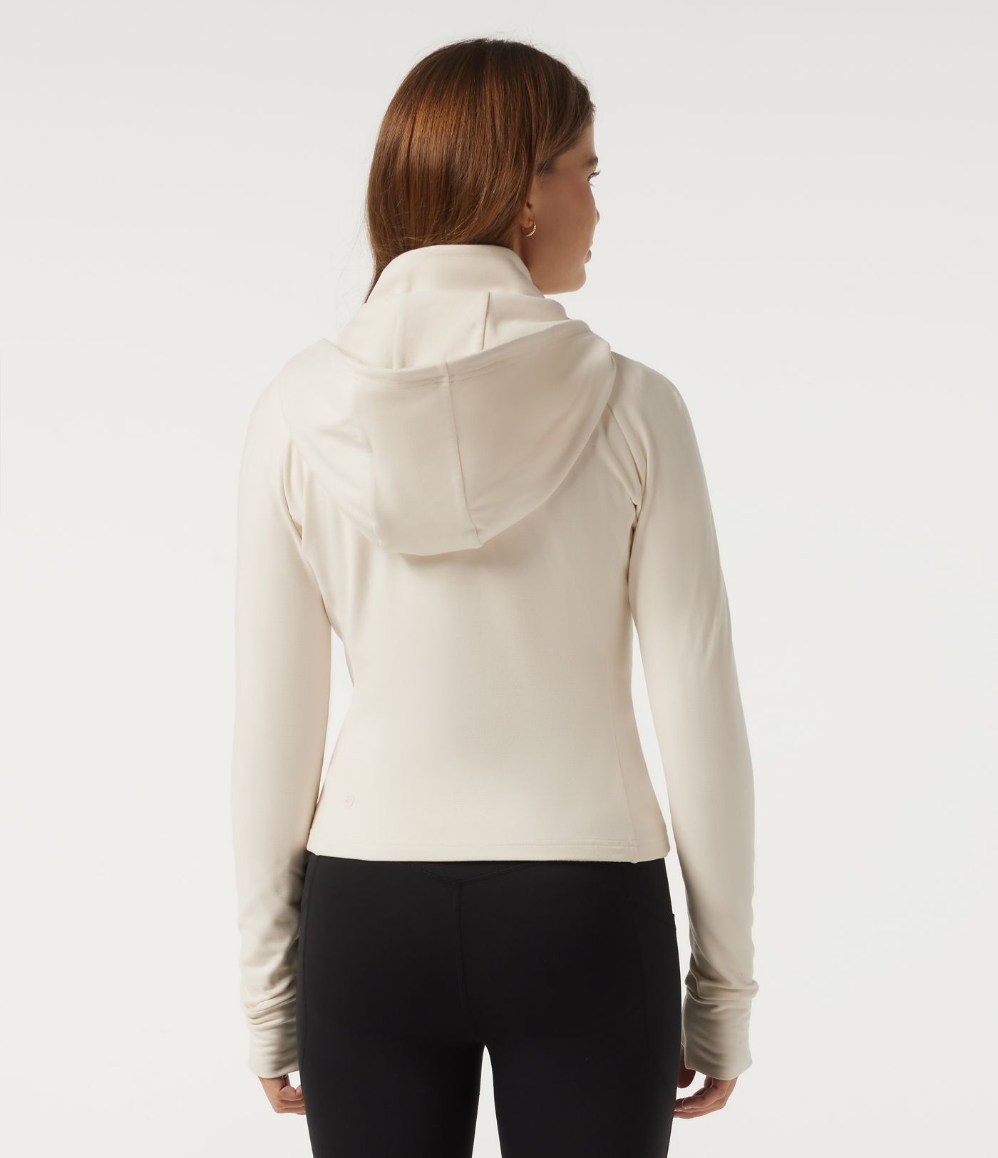 PuffFlex Wrinkle Recovery Hooded Quilted Casual Padded Jacket with Pockets and Thumbholes