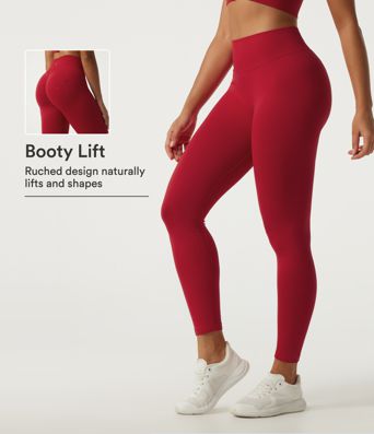High Waisted Seamless Flow Yoga Leggings