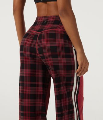 Halara UltraSculpt™ High Waisted Tummy Control Straight Leg Plaid Yoga Pants with Pockets Halara UltraSculpt™ High Waisted Tummy Control Straight Leg Plaid Yoga Pants with Pockets