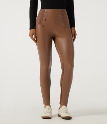 Leggings slim taille haute décontractés Leggings slim taille haute décontractés