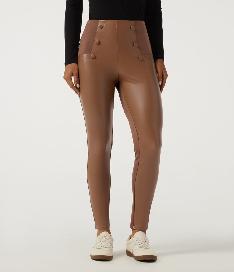 Leggings slim taille haute décontractés Leggings slim taille haute décontractés