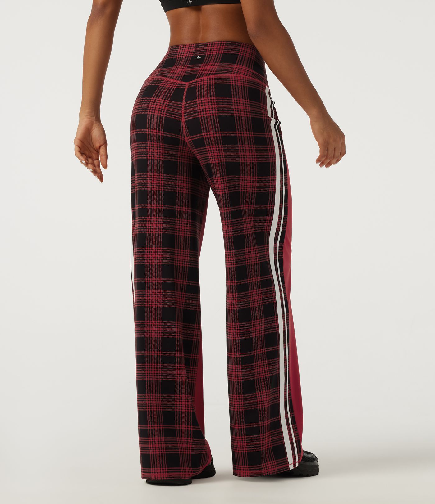 Halara UltraSculpt™ High Waisted Tummy Control Straight Leg Plaid Yoga Pants with Pockets Halara UltraSculpt™ High Waisted Tummy Control Straight Leg Plaid Yoga Pants with Pockets