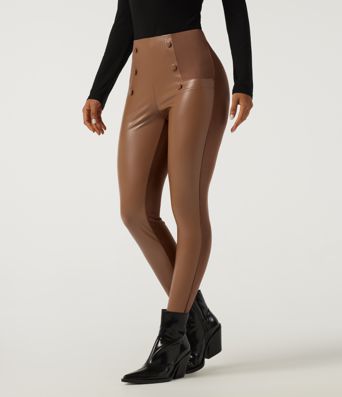 Leggings slim taille haute décontractés Leggings slim taille haute décontractés