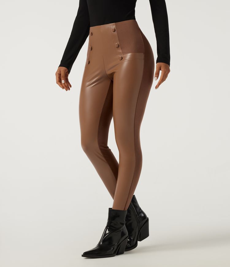 Leggings slim taille haute décontractés Leggings slim taille haute décontractés