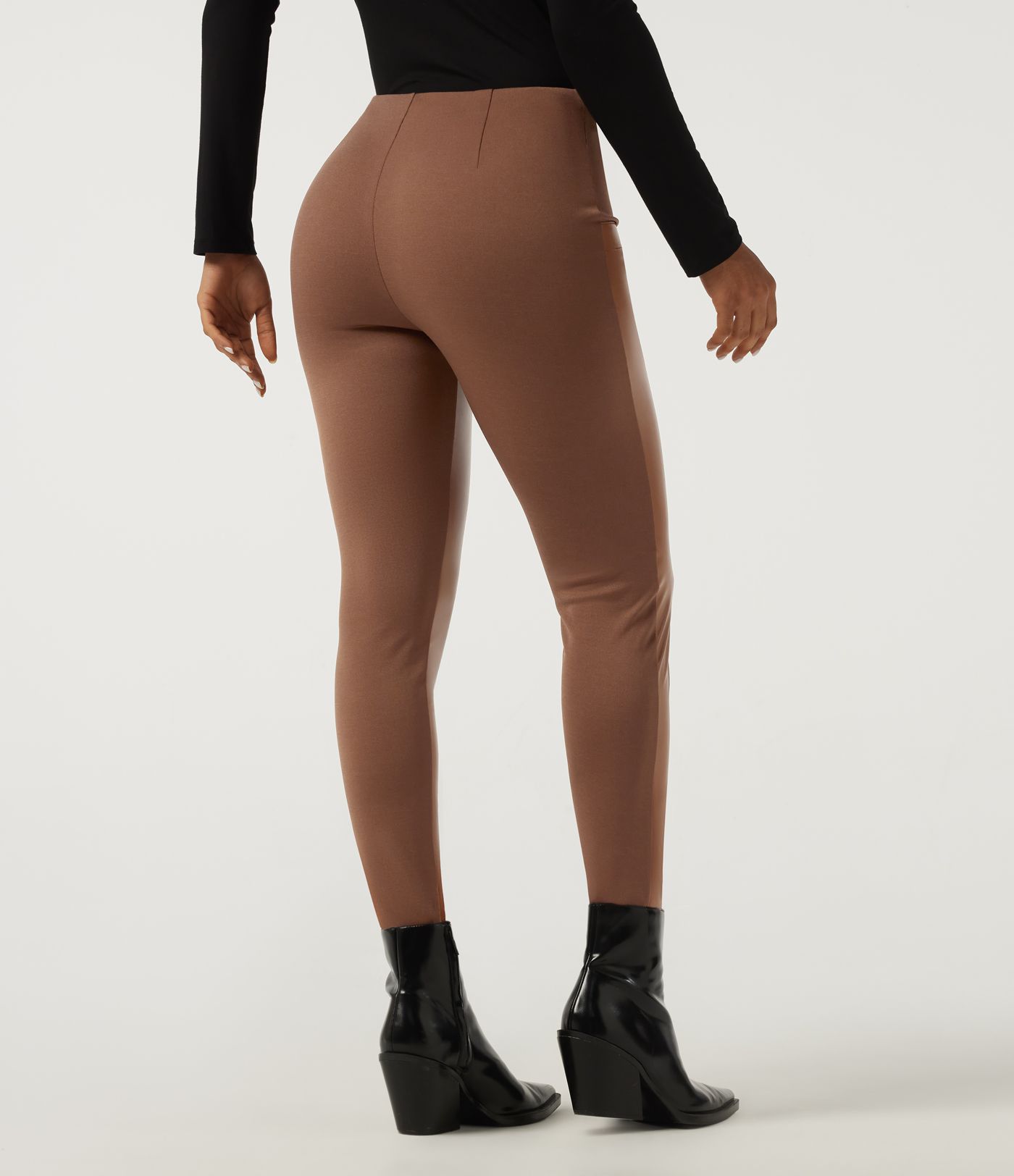 Leggings slim taille haute décontractés Leggings slim taille haute décontractés
