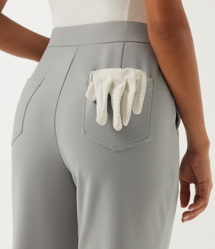 High Waisted Bootcut Golf Pants with Pockets