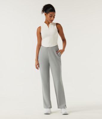 High Waisted Bootcut Golf Pants with Pockets