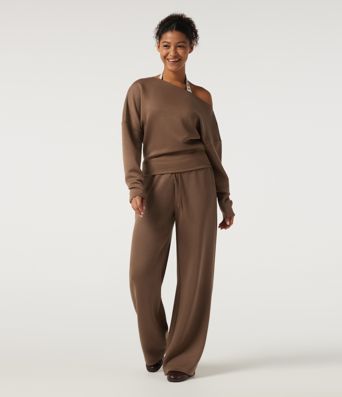 SpacerTek™ Low Rise Drawstring Straight Leg Casual Sweatpants with Pockets SpacerTek™ Low Rise Drawstring Straight Leg Casual Sweatpants with Pockets