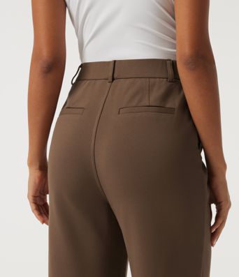 Halara Flex™ High Waisted Straight Leg Work Pants with Pockets Halara Flex™ High Waisted Straight Leg Work Pants with Pockets