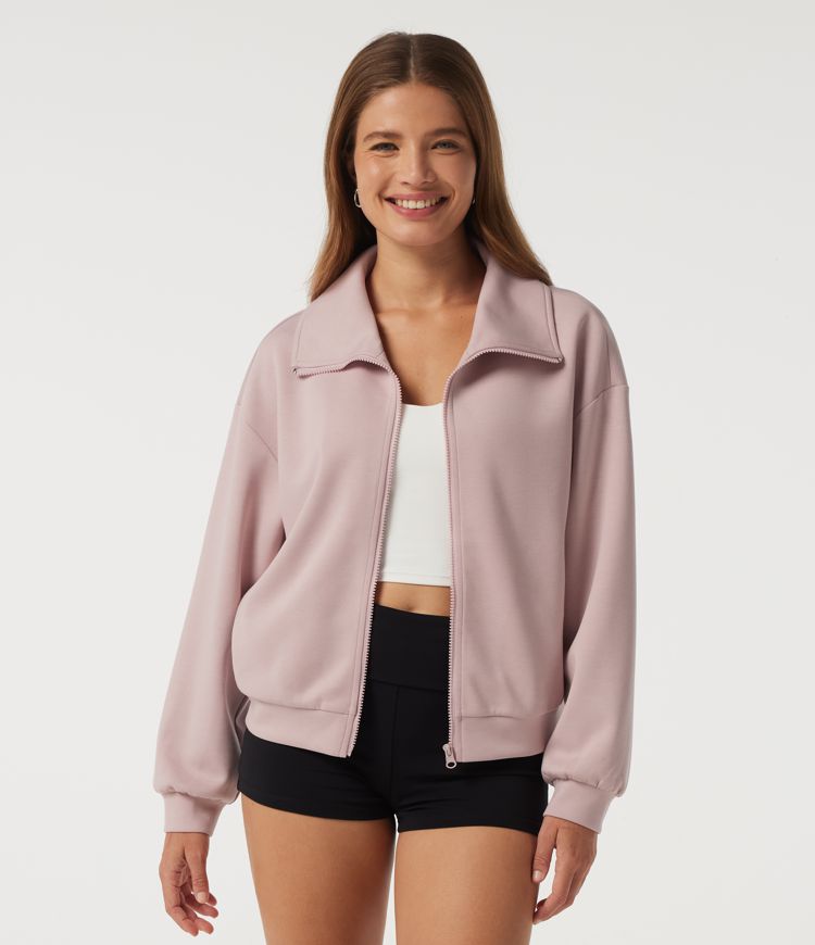 Veste décontractée à manches longues avec revers et poches