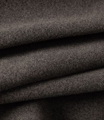 Fleece-Arbeitsmantel mit Kapuze, Kordelzug, langen Ärmeln und Taschen