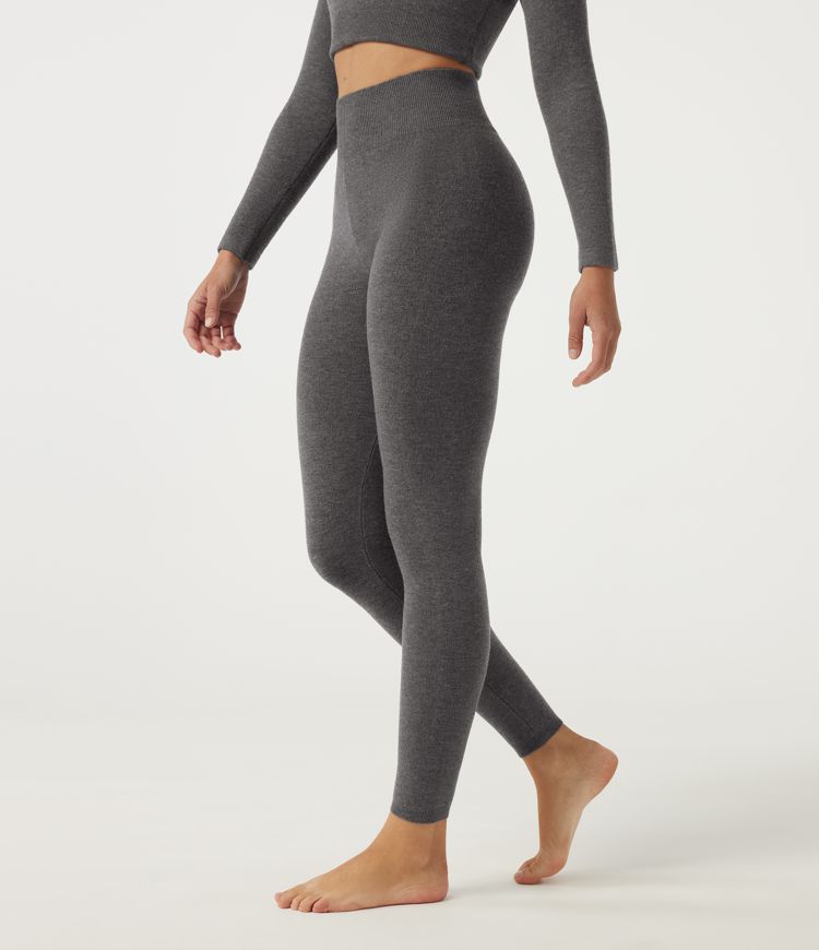 High Waisted Ankle-Length Casual Leggings