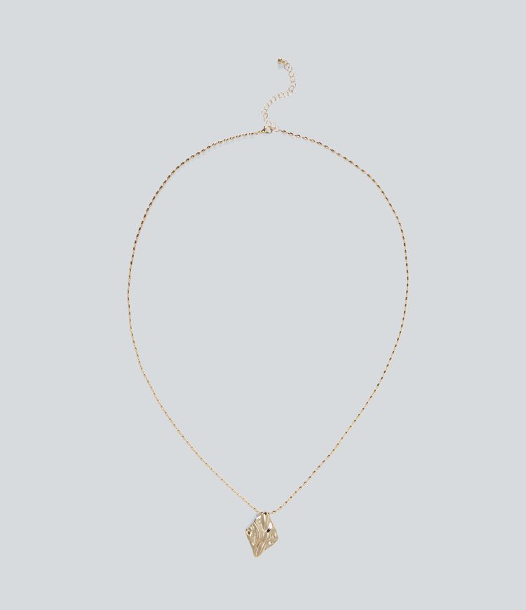 Collier pendentif losange