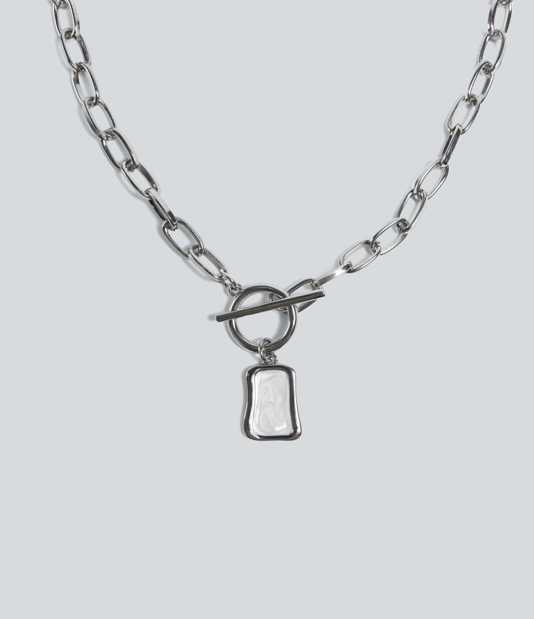 Silver Collier minimaliste / 2