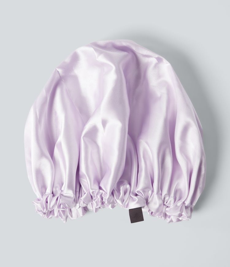 Bonnet de nuit en satin élastique