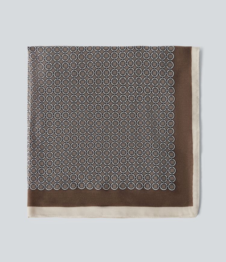 Satin Geometric Casual Scarves