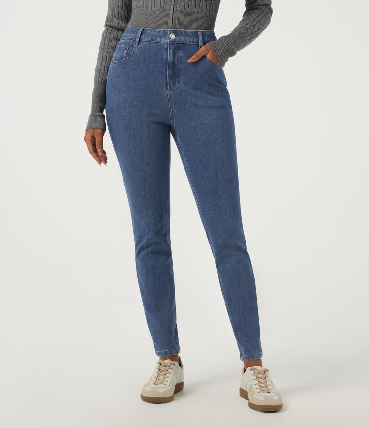 Halara Flex™ High Waisted Skinny Casual Jeans with Pockets