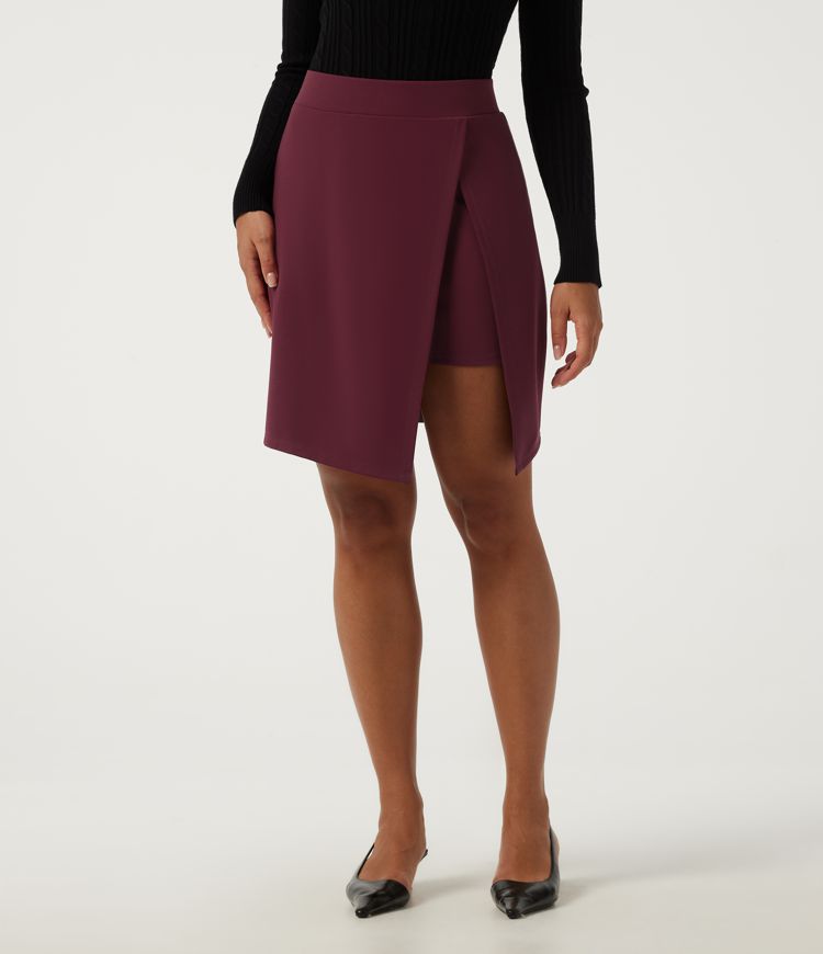 High Waisted Mini Work Skirt