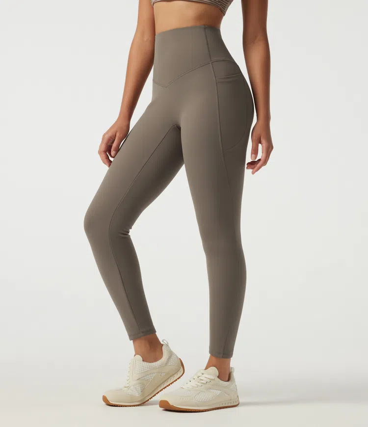 Halara UltraSculpt™ High Waisted Tummy Control Skinny Fleece Training Leggings with Pockets
