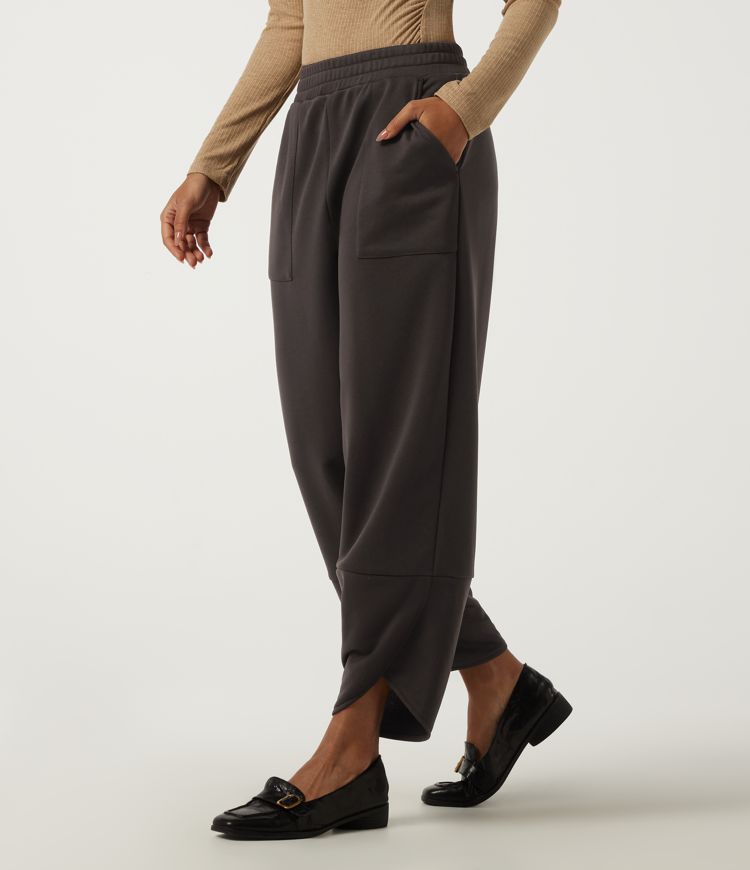 High Waisted Wide Leg Casual Sweatpants with Pockets