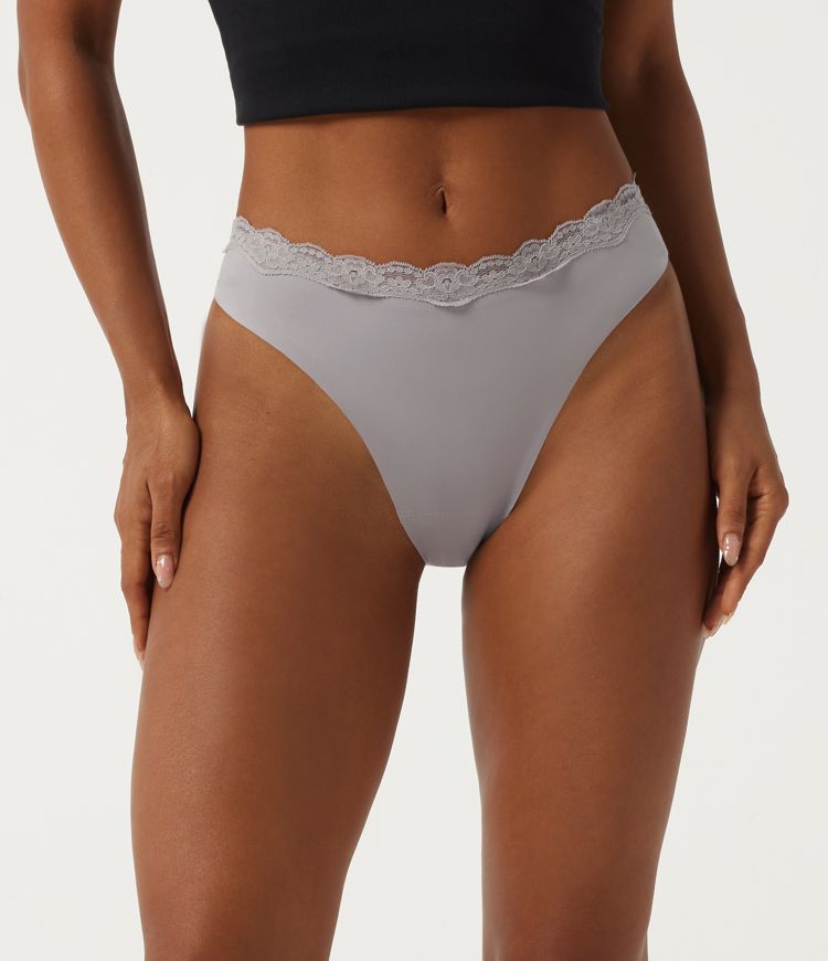 Anti-Roll Waistband Seamless Casual Underwear