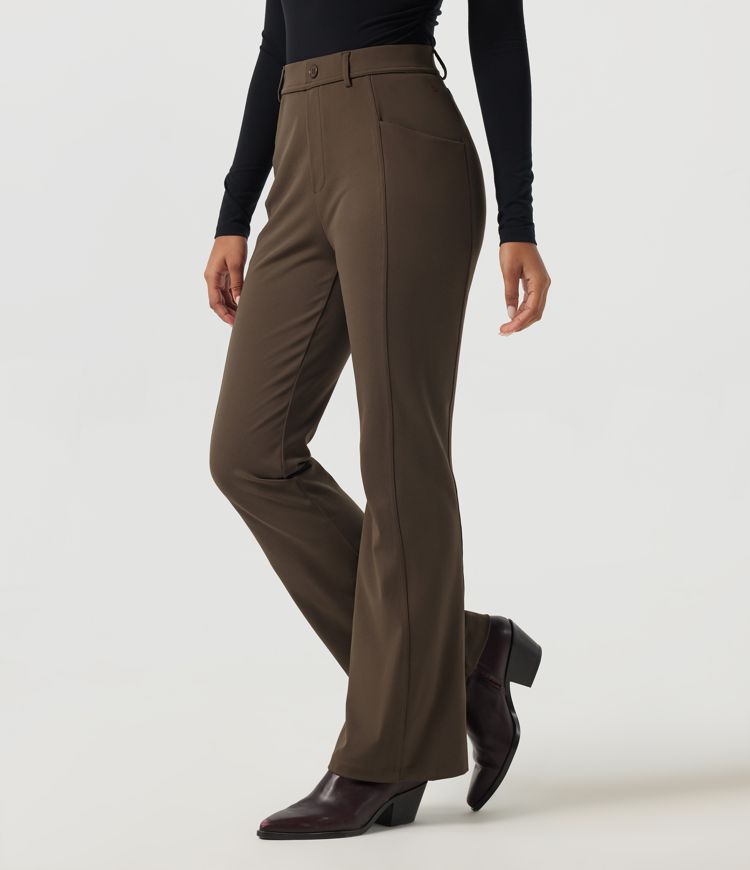Halara DayStretch™ High Waisted Bootcut Work Pants with Pockets 