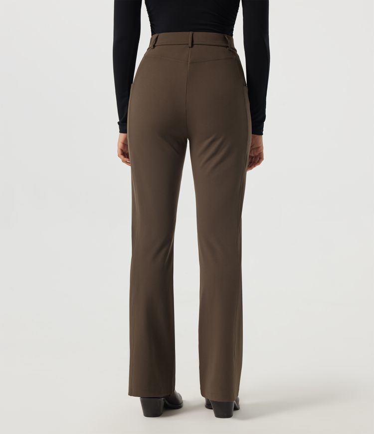 Chocolate Martini Halara DayStretch™ High Waisted Bootcut Work Pants with Pockets  / 2