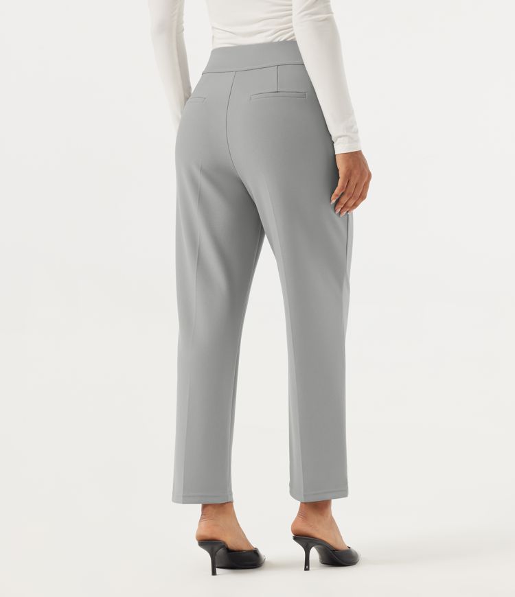 Blue Fox High Waisted Tapered Yoga Work Pants with Pockets / 2